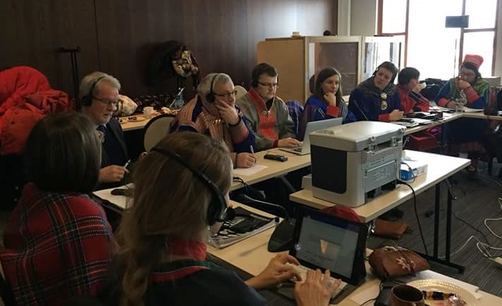 Sámiráđi čoahkkin 2016 Saariselkä Suoločielgi